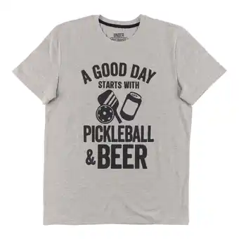 Giant Tiger Men's licensed pickle ball t-shirt offer