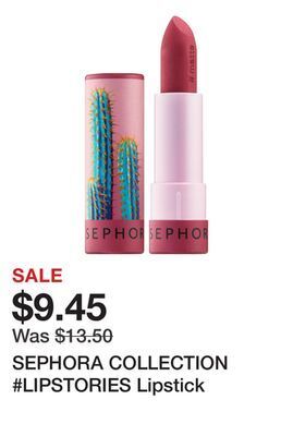 Sephora Sephora collection #lipstories lipstick offer