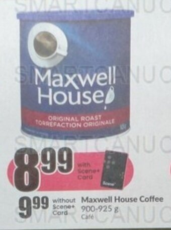 FreshCo Maxwell House Coffee offer