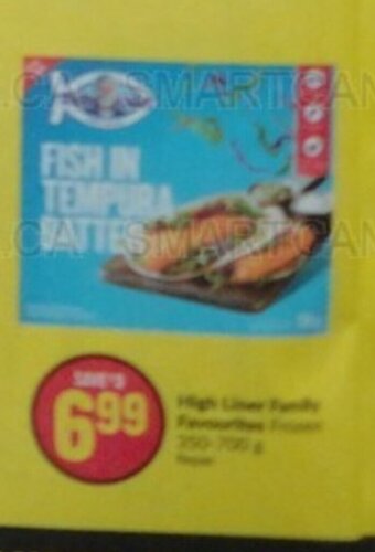 FreshCo High Liner Family Favourites offer