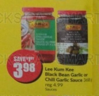 FreshCo Lee Kum Kee Black Bean Garlic or Chill Garlic Sauce 368L offer