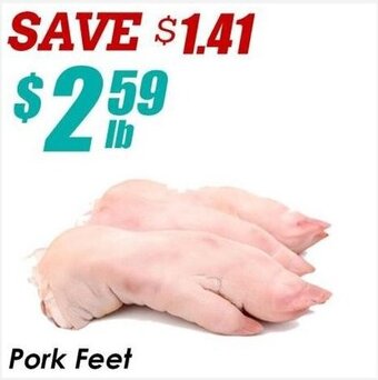 United Supermarket Pork Feet offer