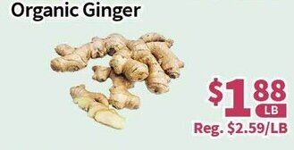 Blue Sky Supermarket Organic Ginger offer
