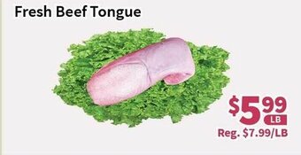 Blue Sky Supermarket Fresh Beef Tongue offer