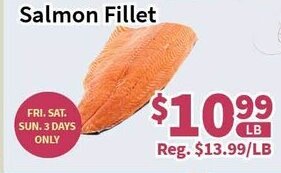Blue Sky Supermarket Salmon Fillet offer