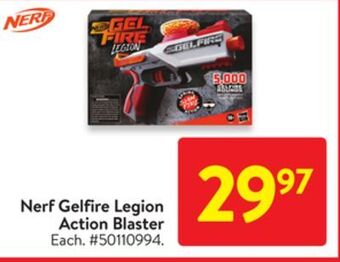 Walmart Nerf gelfire legion action blaster offer