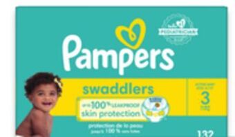 Walmart Pampers baby dry diapers offer