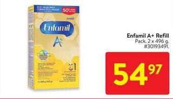 Walmart Enfamil a+ refill offer