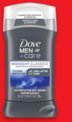Walmart Dove men+care deodorant 85 g offer