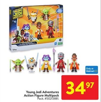 Walmart Young jedi adventures action figure multipack offer