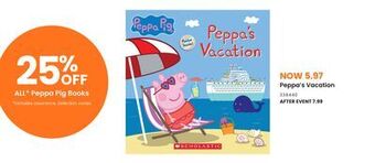 Toys R us Peppa's vacation offer