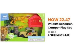 Toys R us Wildlife research camper play set offer