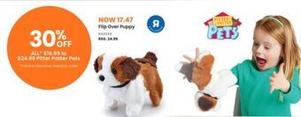 Toys R us Flip over puppy offer