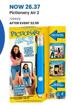 Toys R us Pictionary air 2 offer
