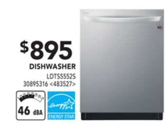 Lowe's Lg dishwasher offer