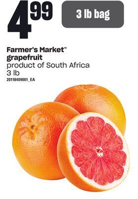 Loblaws Farmer's market grapefruit, 3 lb offer