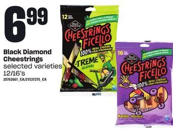 Loblaws Black diamond cheestrings, 12/16's offer