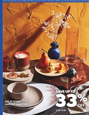 Real Canadian Superstore Life at home harvest tabletop offer