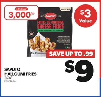 Real Canadian Superstore Saputo halloumi fries, 250 g offer