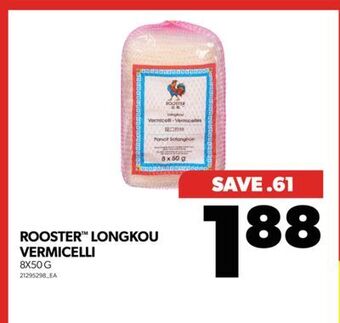 Real Canadian Superstore Rooster longkou vermicelli, 8x50 g offer