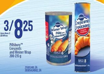 Loblaws Pillsbury crescents and weiner wrap, 200-235 g offer
