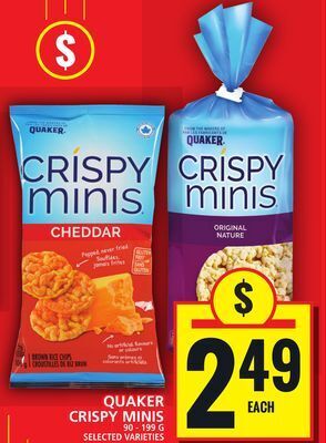 Food Basics Quaker crispy minis offer
