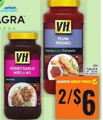 Food Basics Vh sauce offer