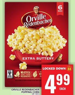 Food Basics Orville redenbacher popping corn offer