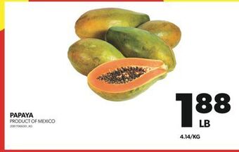 Real Canadian Superstore Papaya offer