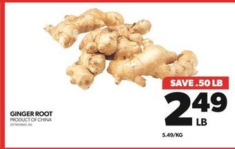 Real Canadian Superstore Ginger root offer