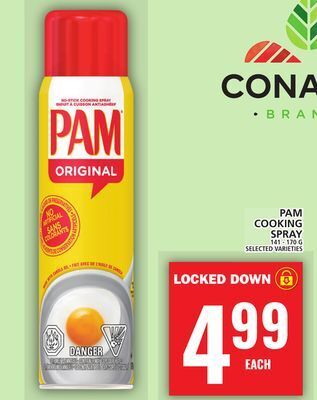 Food Basics Pam cooking spray offer
