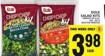 Food Basics Dole salad kits offer