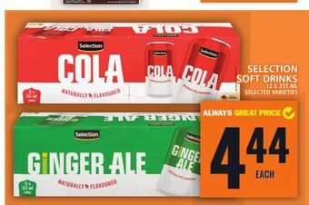 Food Basics Selection soft drinks offer