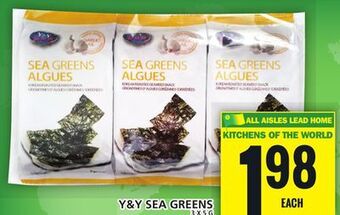 Food Basics Y&y sea greens offer