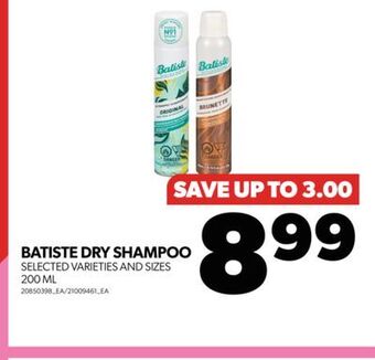Real Canadian Superstore Batiste dry shampoo, 200 ml offer