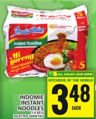 Food Basics Indomie instant noodles offer