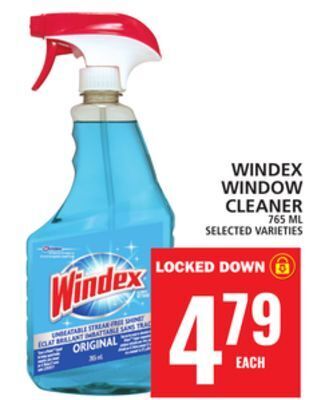 Food Basics Windex window cleaner offer