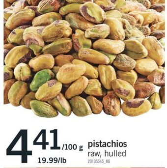 Fortinos Pistachios offer