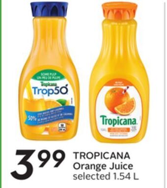 Sobeys Orange juice offer