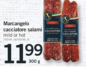 Fortinos Marcangelo cacciatore salami, 300 g offer