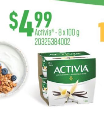 Fortinos Activia -8 x 100 g offer