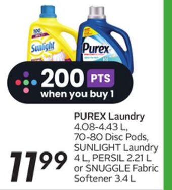 Sobeys Purex laundry offer