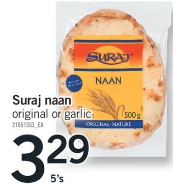 Fortinos Suraj naan, 5's offer