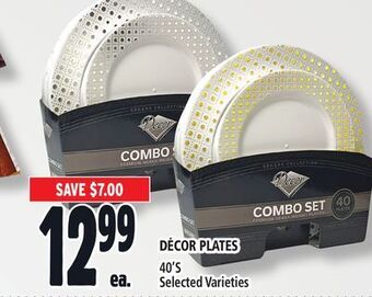 Metro Décor plates offer