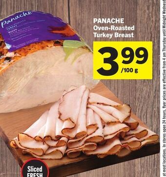 Foodland Panache oven-roasted turkey breast offer