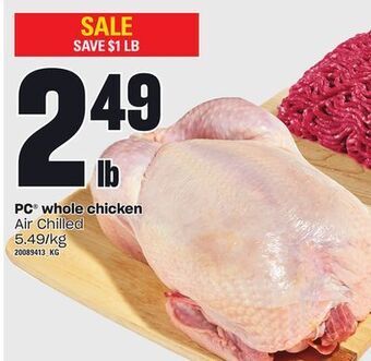 Independent Grocer Pc whole chicken offer