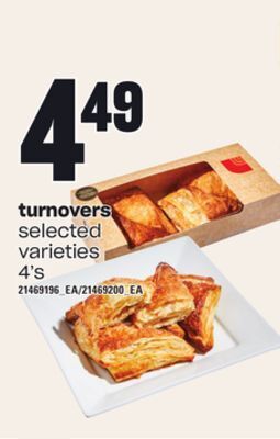 Independent Grocer Turnovers, 4's offer