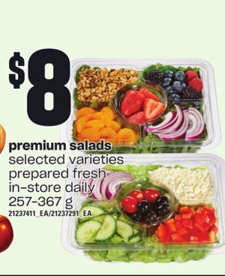 Independent Grocer Premium salads, 257–367 g offer