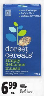 Metro Dorset cereals offer