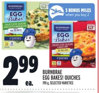 Metro Burnbrae egg bakes! quiches offer